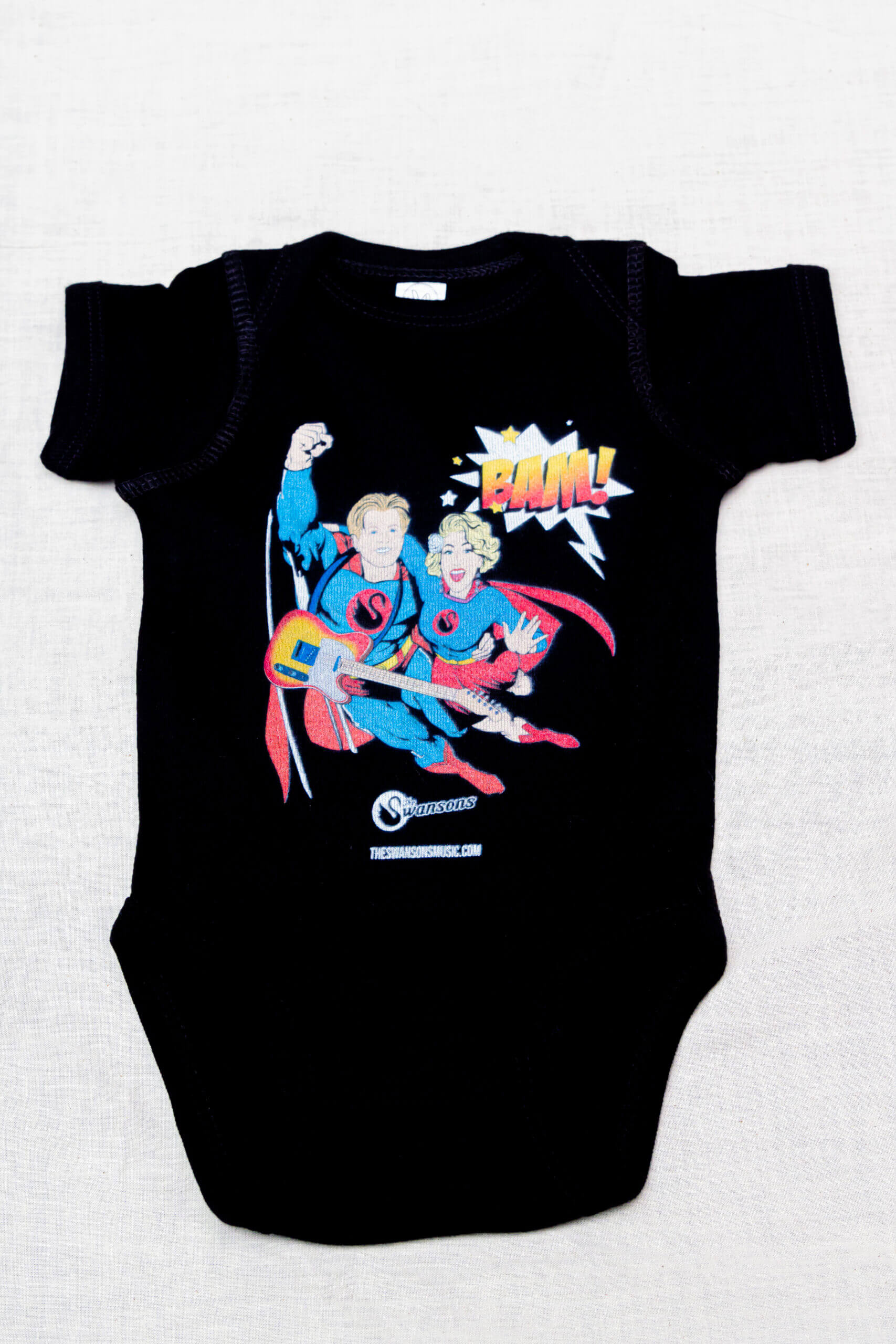 Swansons BAM Newborn Onesie