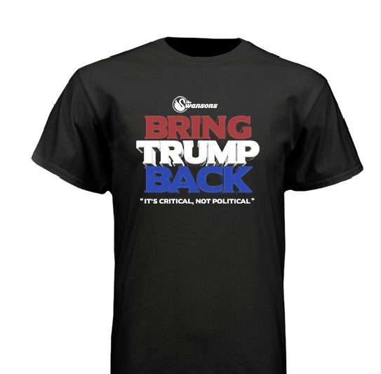 Bring Trump back: It's critical.