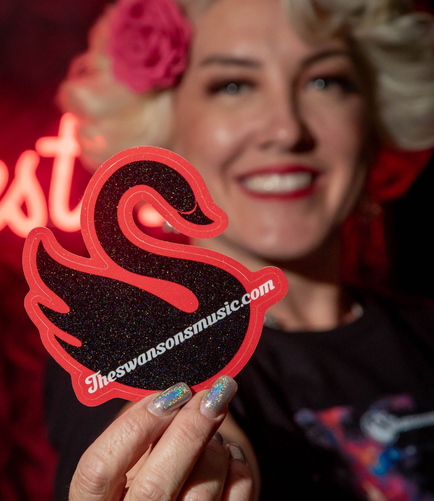 Swansons Logo Sticker